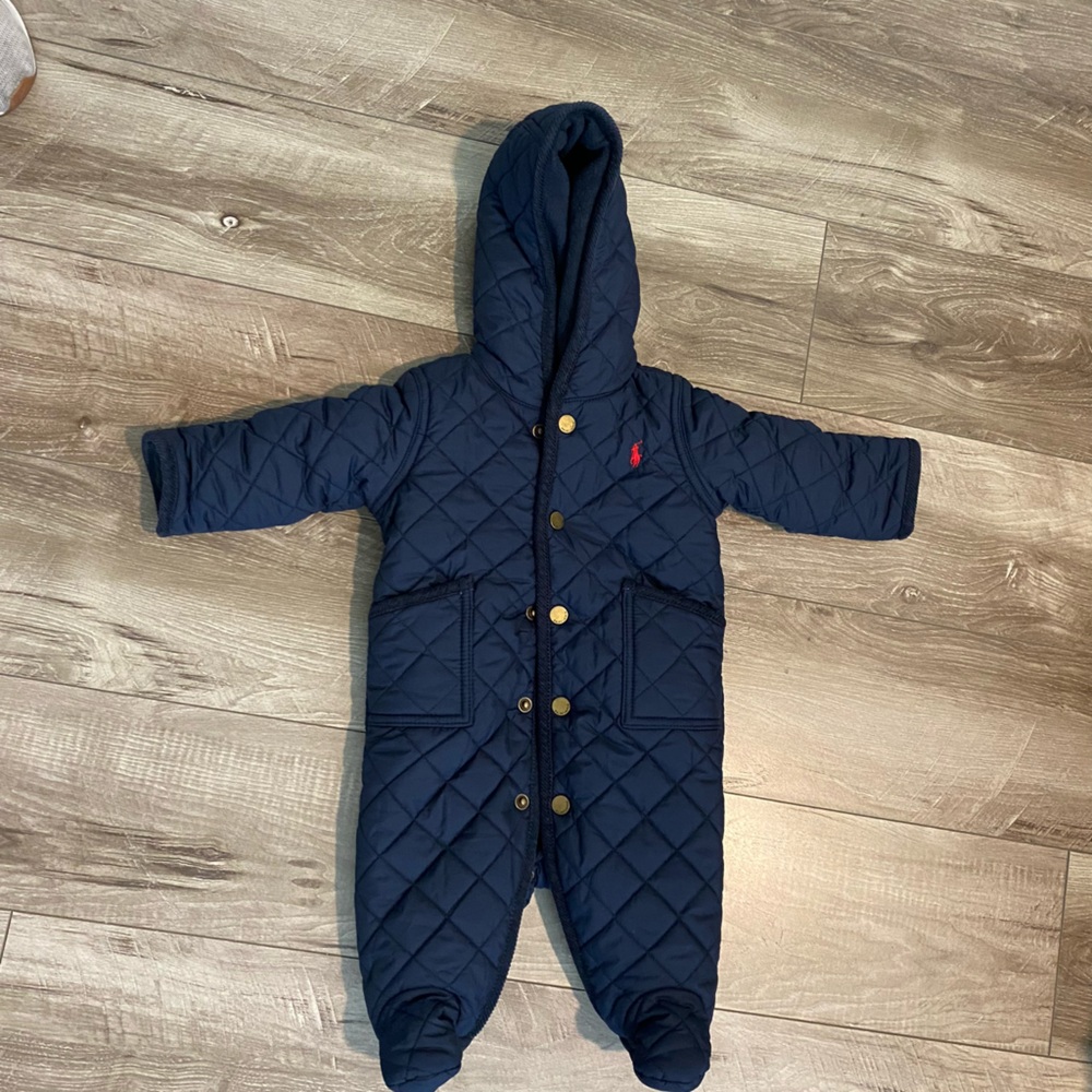 3 MONTHS OLD BLUE RALPH LAUREN WINTER JACKET